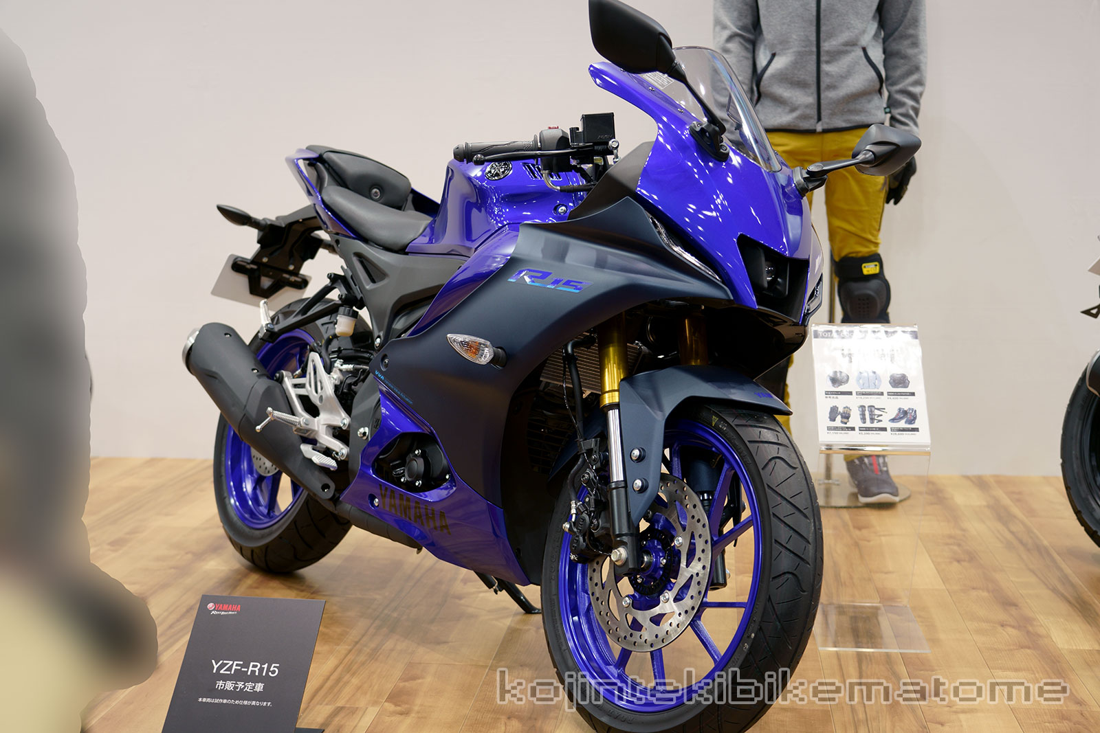 YZF-R15/YZF-R125の東京モーターサイクルショー2023での画像 - 個人的バイクまとめブログ