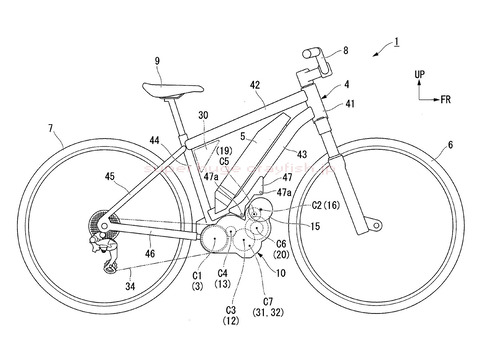 ホンダの電動アシスト自転車の特許。ラクーン復活ですかね？ - 個人的バイクまとめブログ